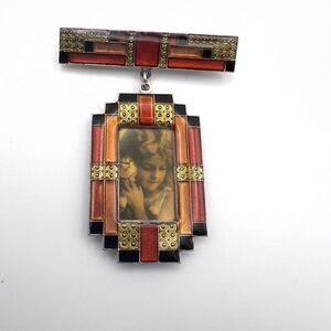 Vintage Art Deco Style Brooch